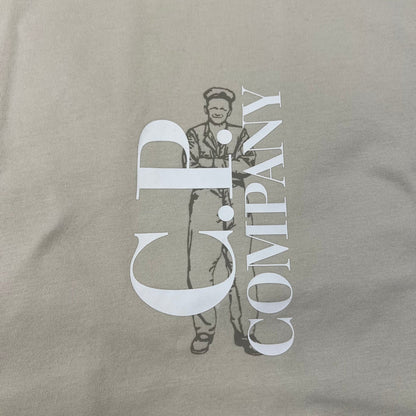 CP Company Sailor T-Shirt - Silver Birch