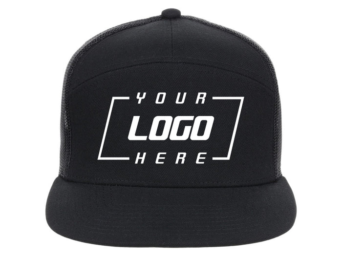 Crowns by Lids Birdie 7-Panel Trucker - Black