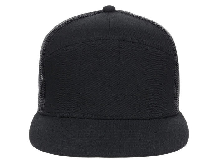 Crowns by Lids Birdie 7-Panel Trucker - Black