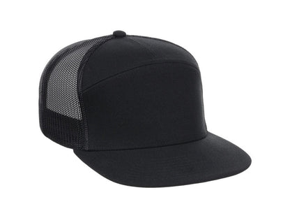Crowns by Lids Birdie 7-Panel Trucker - Black