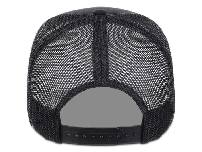 Crowns by Lids Birdie 7-Panel Trucker - Black