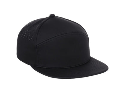 Crowns By Lids Driver 6-Panel Tech Cap - Black