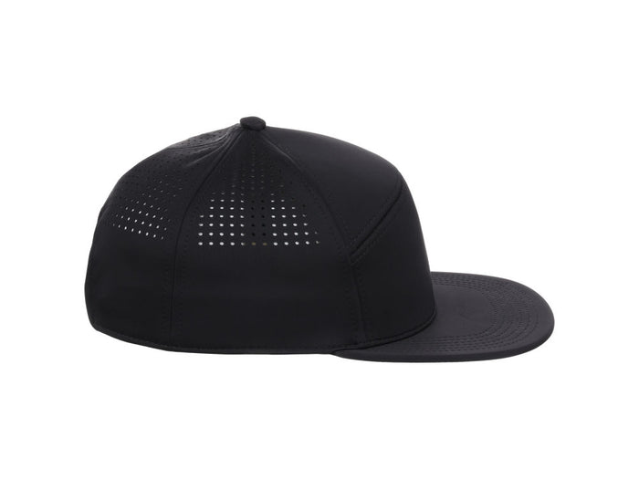 Crowns By Lids Driver 6-Panel Tech Cap - Black