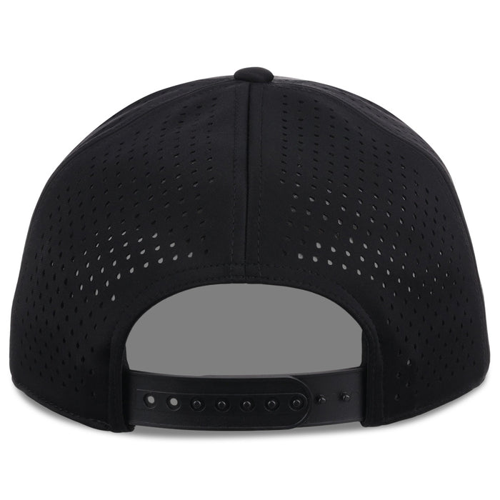 Crowns By Lids Rope 5-Panel Tech Cap - Black