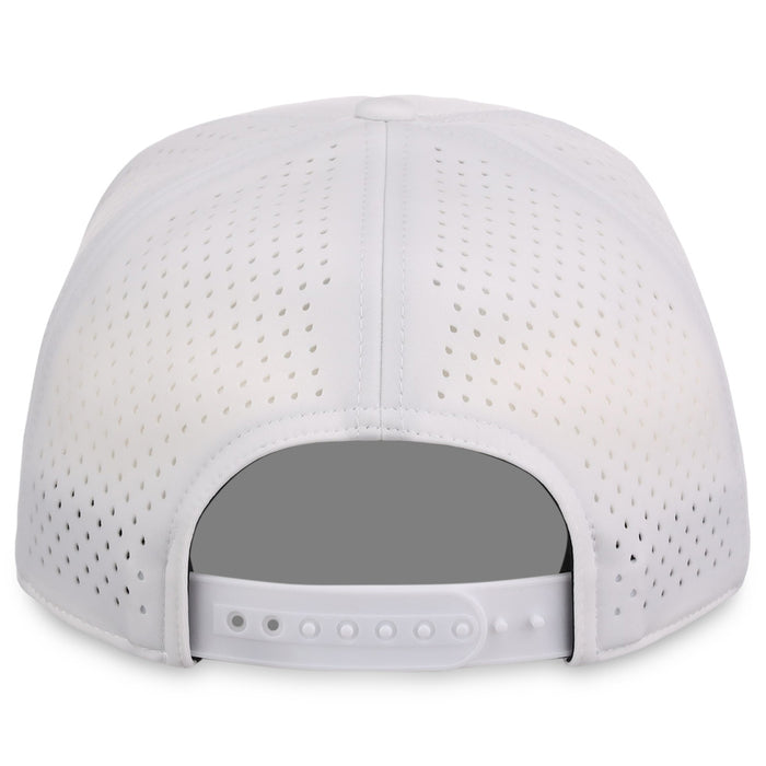 Crowns By Lids Rope 5-Panel Tech Cap - White