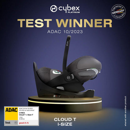 CYBEX Cloud T i-Size Plus Car Seat - Peach Pink