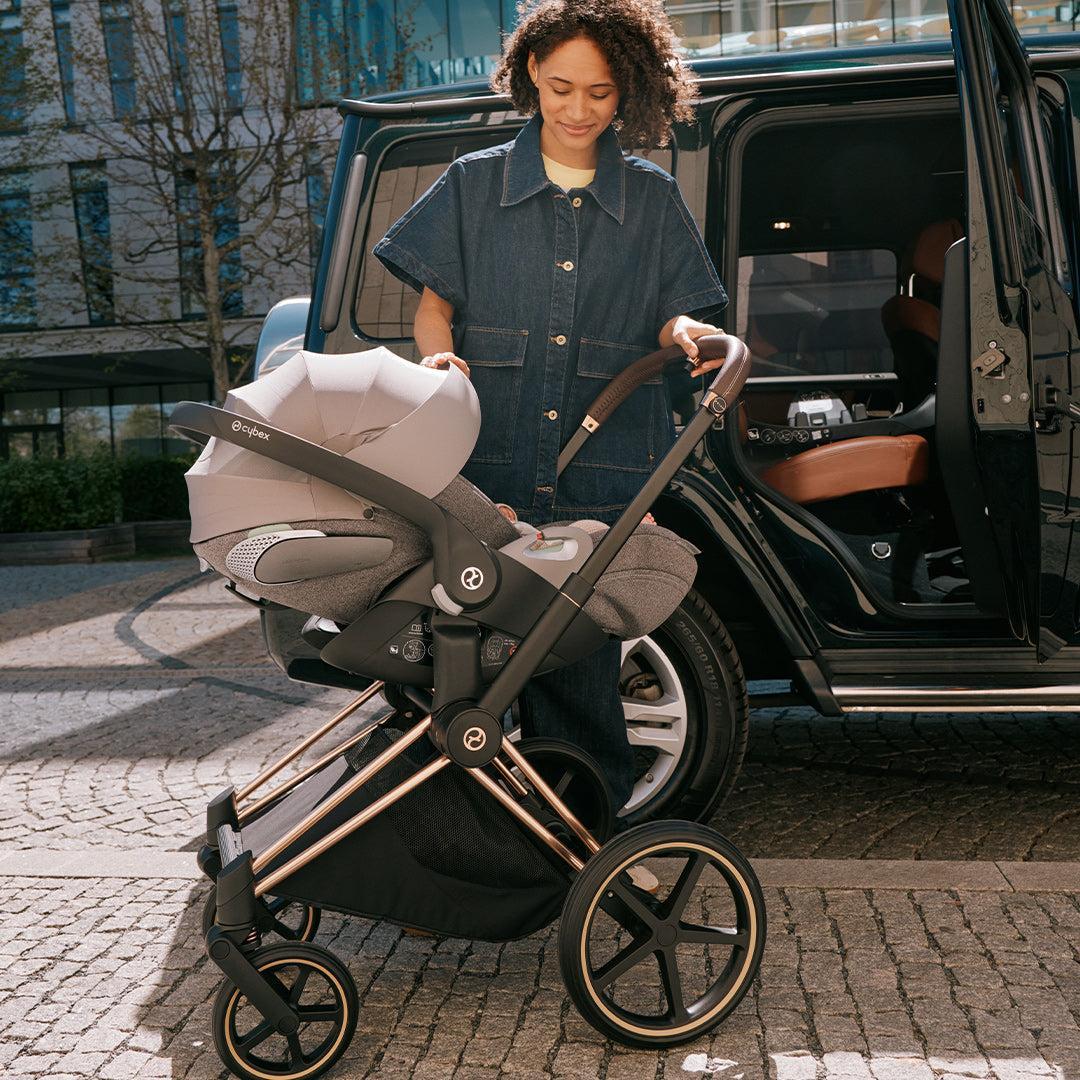 CYBEX Cloud T i-Size Plus Car Seat - Sepia Black
