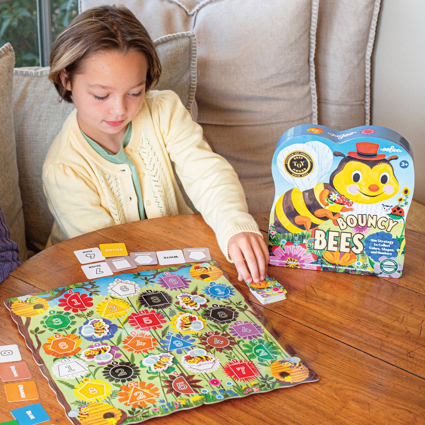 Bouncy Bees Shaped Game