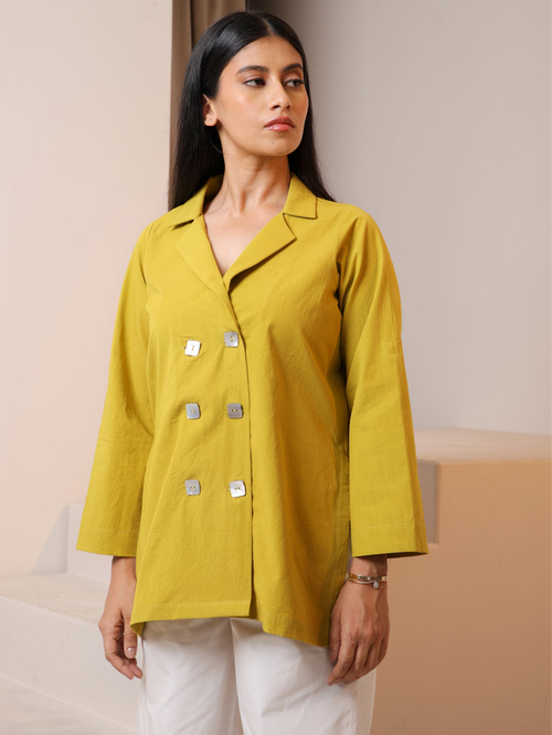Dazzel Poplin Blazer