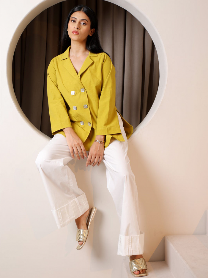 Dazzel Poplin Blazer