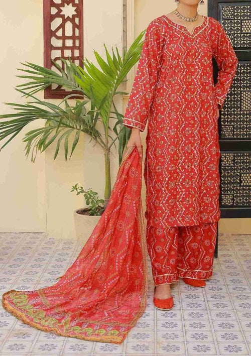 Desi Rouge Stitched X KHUSSA (COMBO SET)