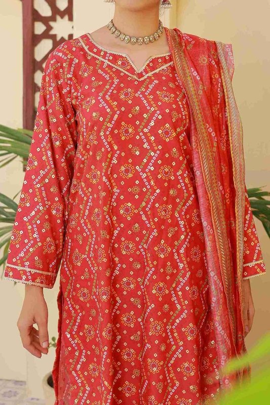Desi Rouge Stitched X KHUSSA (COMBO SET)