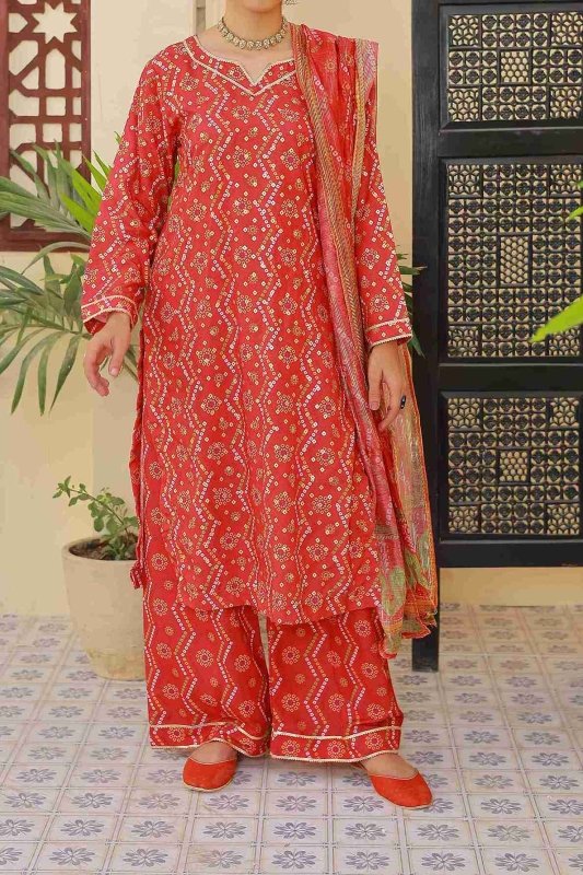 Desi Rouge Stitched X KHUSSA (COMBO SET)