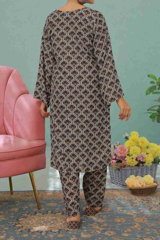 Dusky Bloom UnStitched X KHUSSA (COMBO SET)