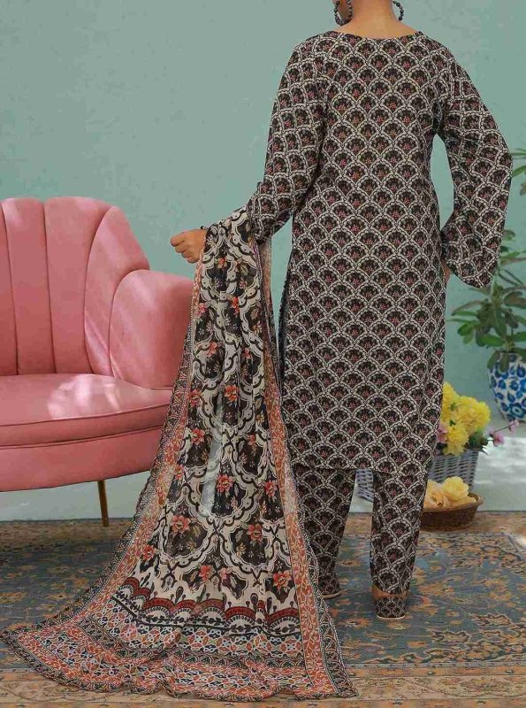 Dusky Bloom UnStitched X KHUSSA (COMBO SET)