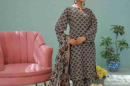 Dusky Bloom UnStitched X KHUSSA (COMBO SET)