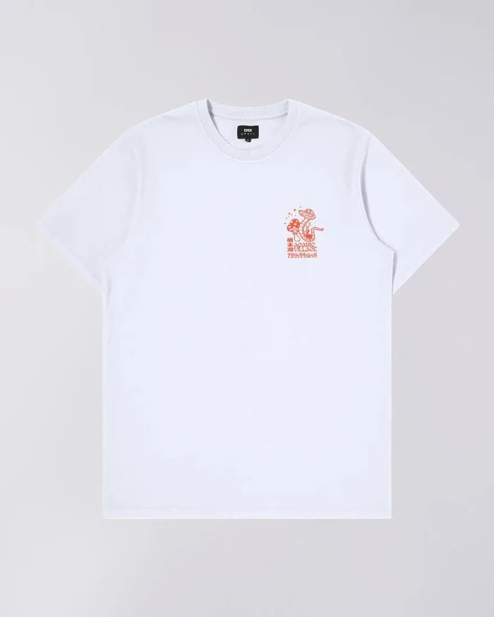 Edwin - Agaric Village T-shirt - White-T-shirts-I032552