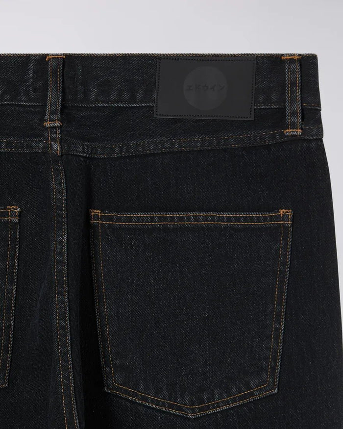 Edwin - Cosmos Pant - Black Dark Marble Wash-Pantalons et Shorts-1031945