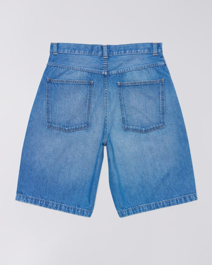 Edwin - Double Knee Worker Short - Blue-Pantalons et Shorts-I036454