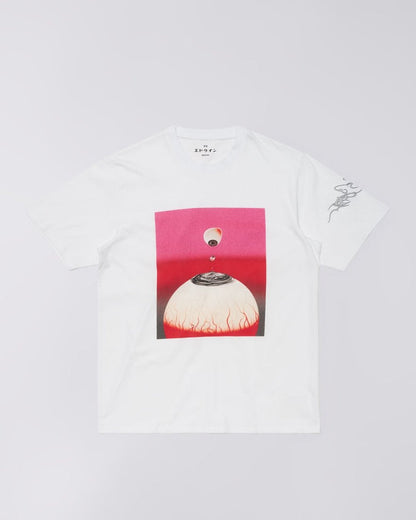Edwin - T-shirt Hold My Gaze - White-T-shirts-I036582