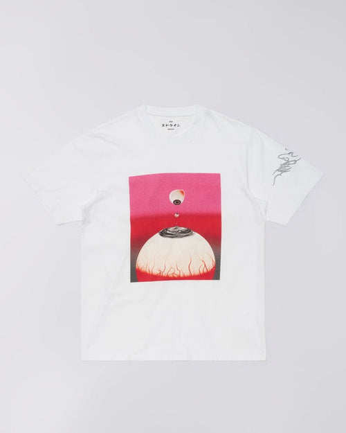 Edwin - T-shirt Hold My Gaze - White-T-shirts-I036582