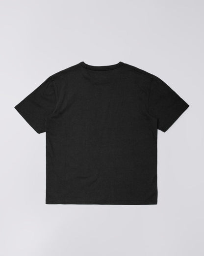 Edwin - T-shirt Regular Basic - Black-T-shirts-I036570