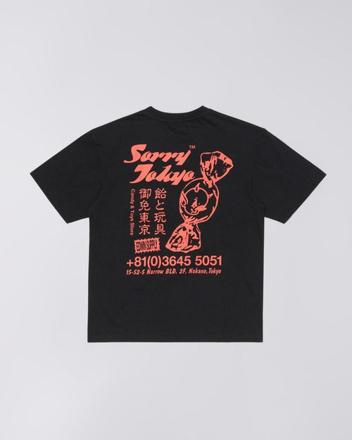 Edwin - T-shirt Sorry Tokyo - Black-T-shirts-I036640