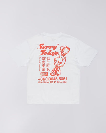 Edwin - T-shirt Sorry Tokyo - White-T-shirts-I036640