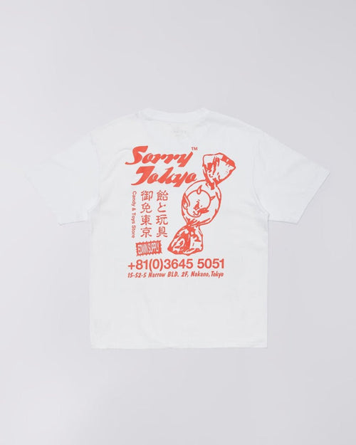 Edwin - T-shirt Sorry Tokyo - White-T-shirts-I036640