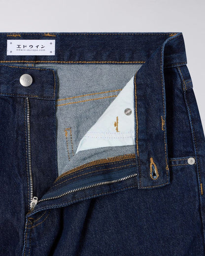Edwin - Tyrell Pant - Blue Dark Marble Wash - Pantalons et Shorts -
