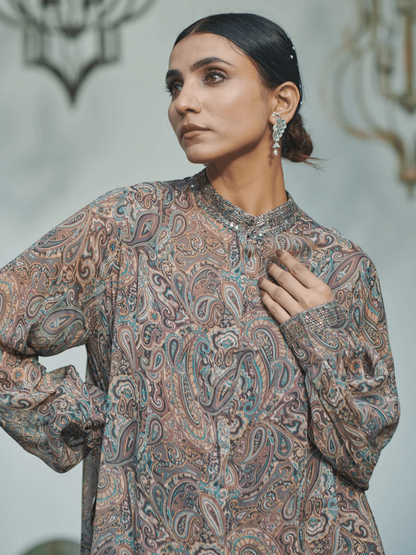 Ethnic Co-ord Set with Unique Prints