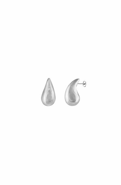 Fayth Small Earrings – Silver