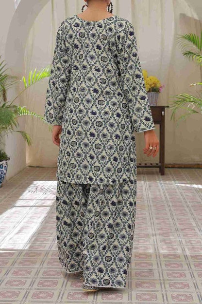 Frosted Florals (Farshi Shalwar) Stitched X KHUSSA (COMBO SET)
