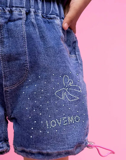 GIRLS DENIM SHORT