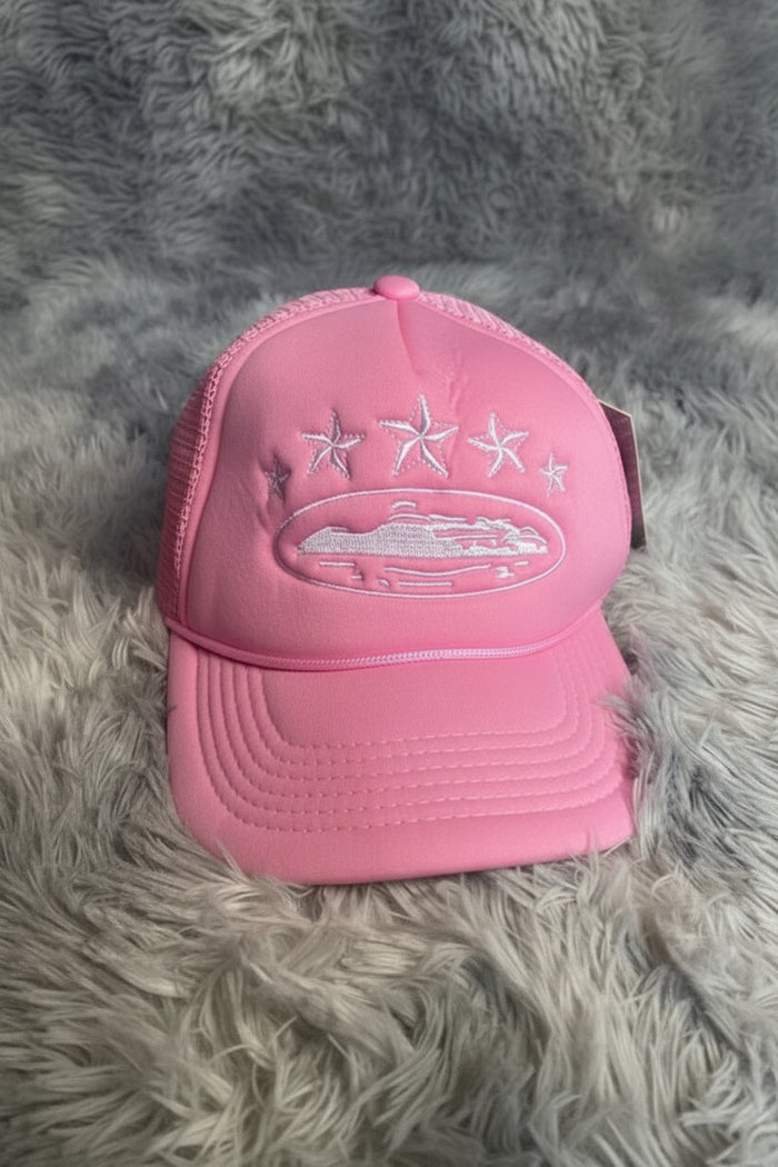 Gorra corteiz rosa