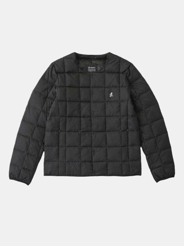 Gramicci x Taion - Inner Down Jacket Mini Puffer - Black-Vestes et Manteaux-TG-1F-001