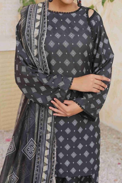 Graphite Glow UnStitched X KHUSSA (COMBO SET)