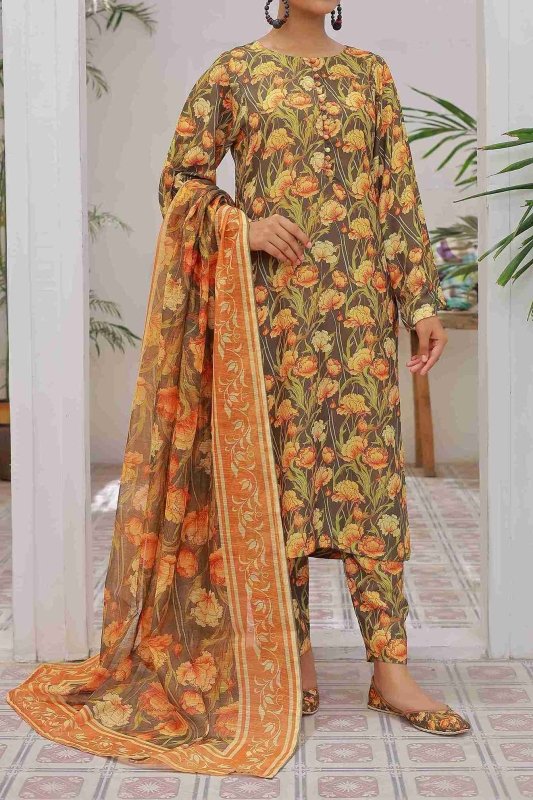 Harvest Petals UnStitched X KHUSSA (COMBO SET)