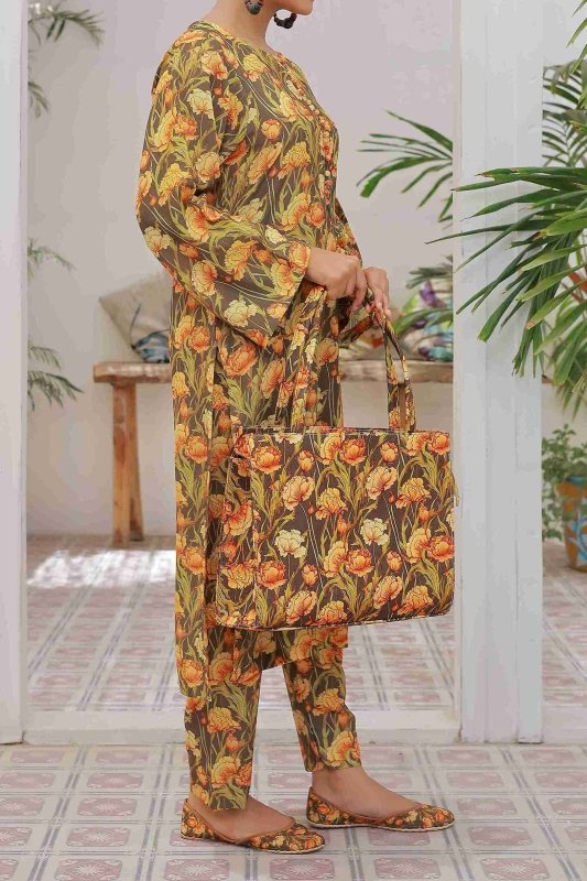 Harvest Petals UnStitched X KHUSSA (COMBO SET)