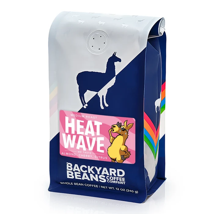 Image of Heat Wave coffee retail bag