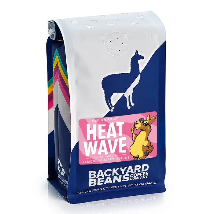 Image of Heat Wave coffee retail bag