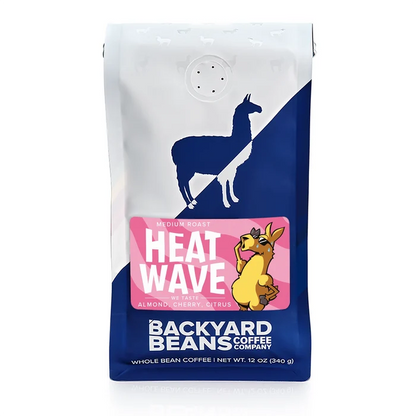 Image of Heat Wave coffee retail bag
