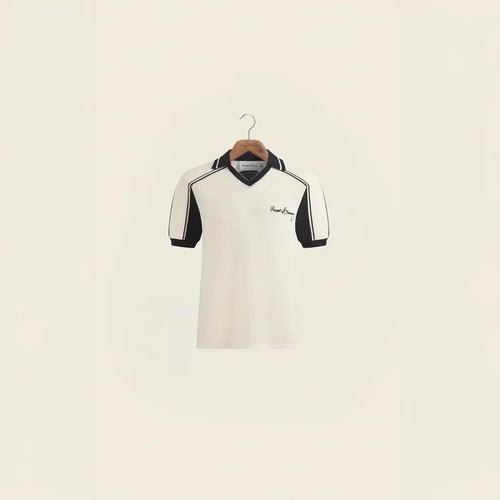 House Of Sunny - VOL25170 Keepers Knit Polo - Oat - T-shirts - VOL25170
