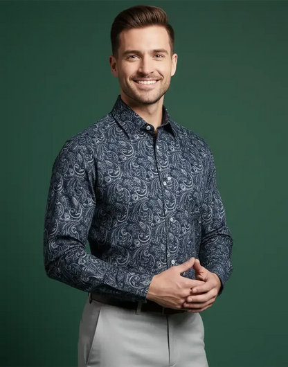 Jobbs mens long sleeve formal shirt