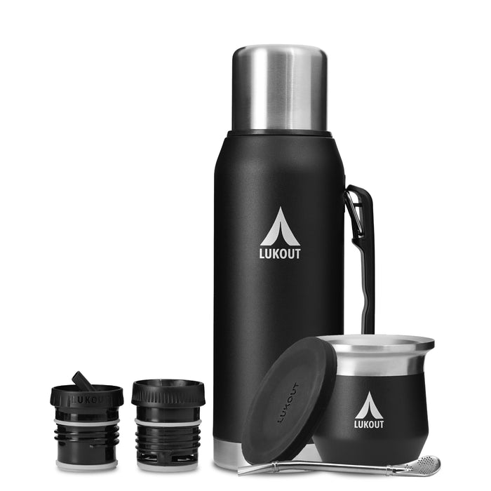 Kit Termo FlowOut 1000 ml + Mate 170 ml