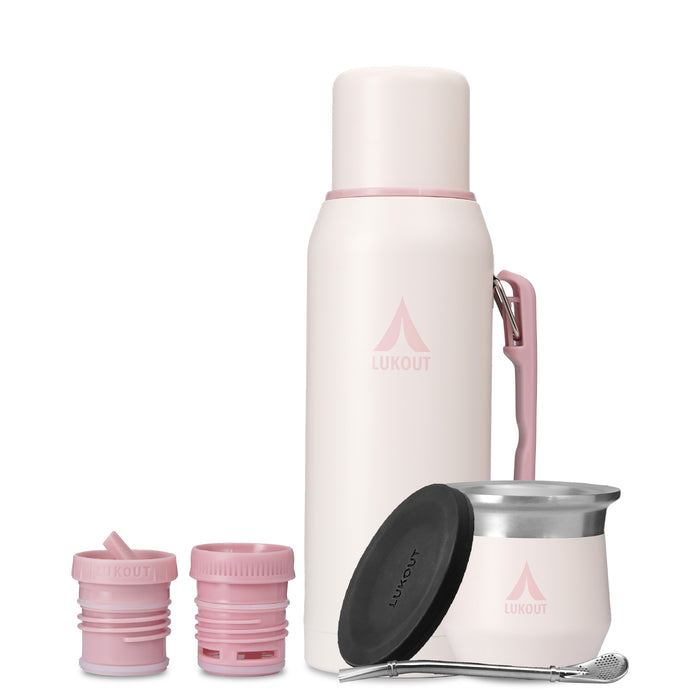 Kit Termo FlowOut 1000 ml + Mate 170 ml
