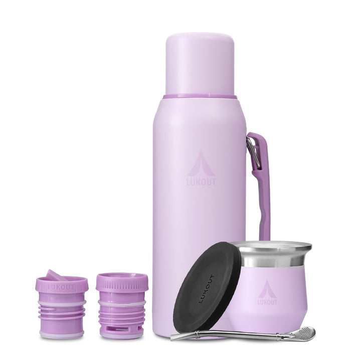 Kit Termo FlowOut 1000 ml + Mate 170 ml