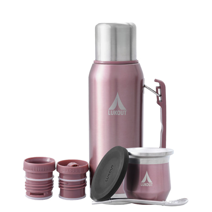 Kit Termo FlowOut 1000 ml + Mate 170 ml