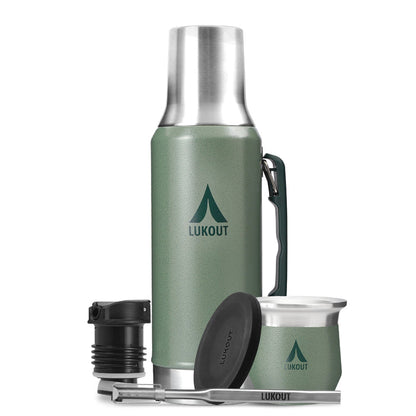 Kit Termo Mate Flow 1200 ml + Mate 170 ml