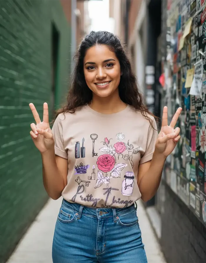 LADIES  T - SHIRT